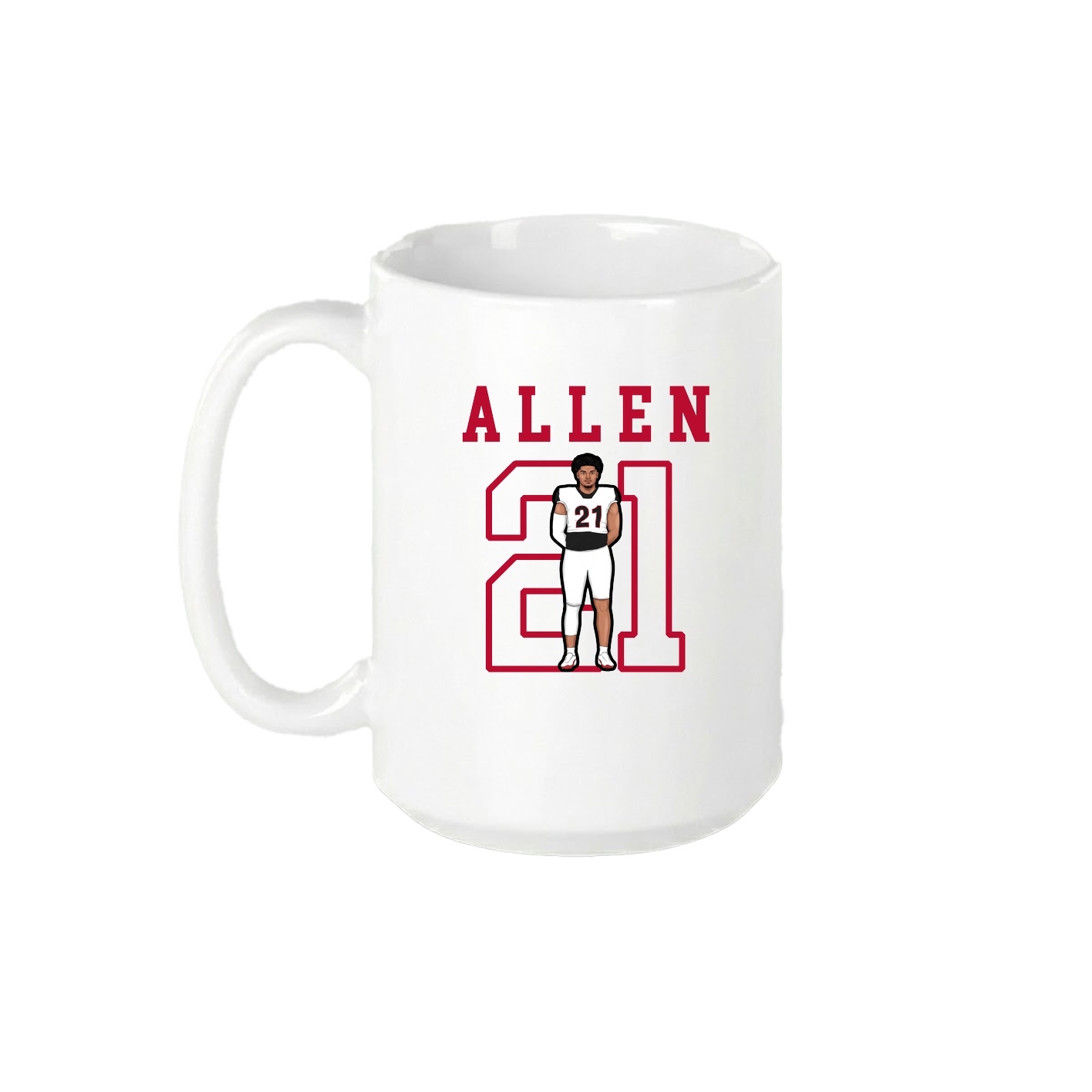 15oz Coffee Mug — Shirsey in White