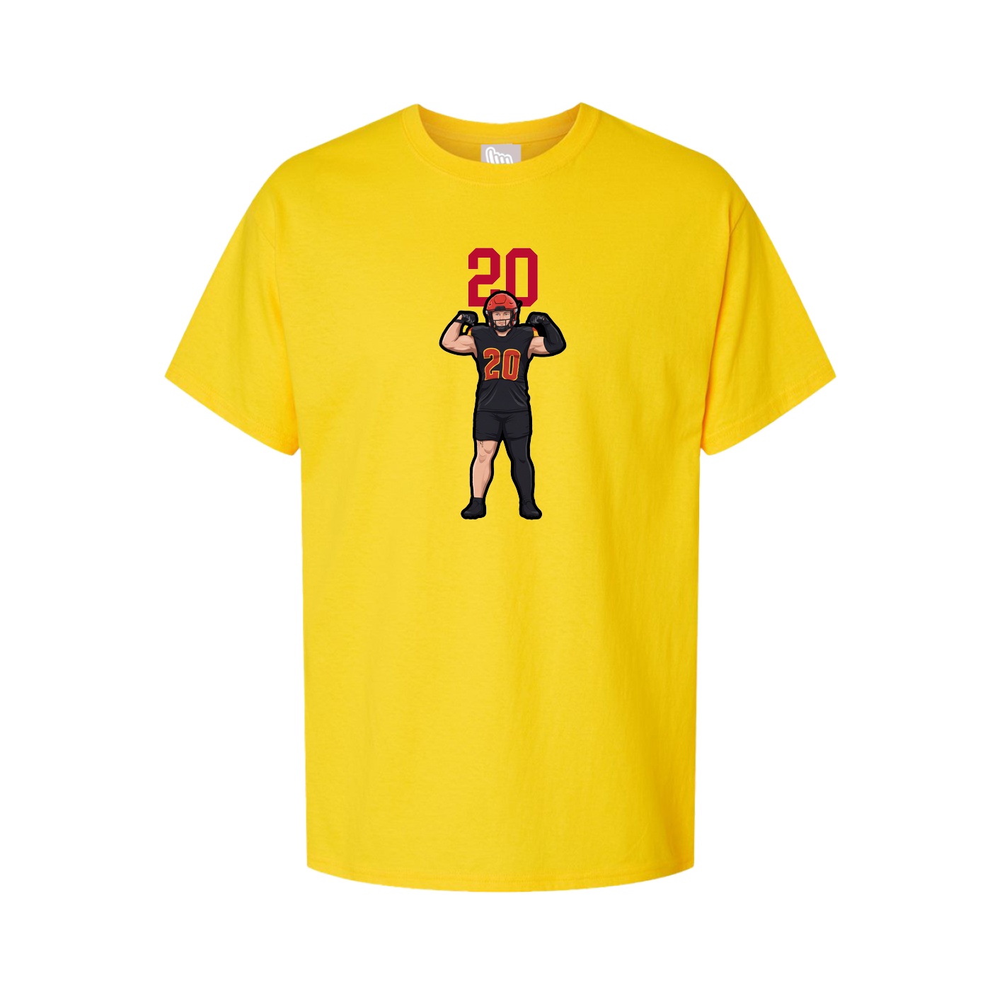 Tee — Number Top in Gold