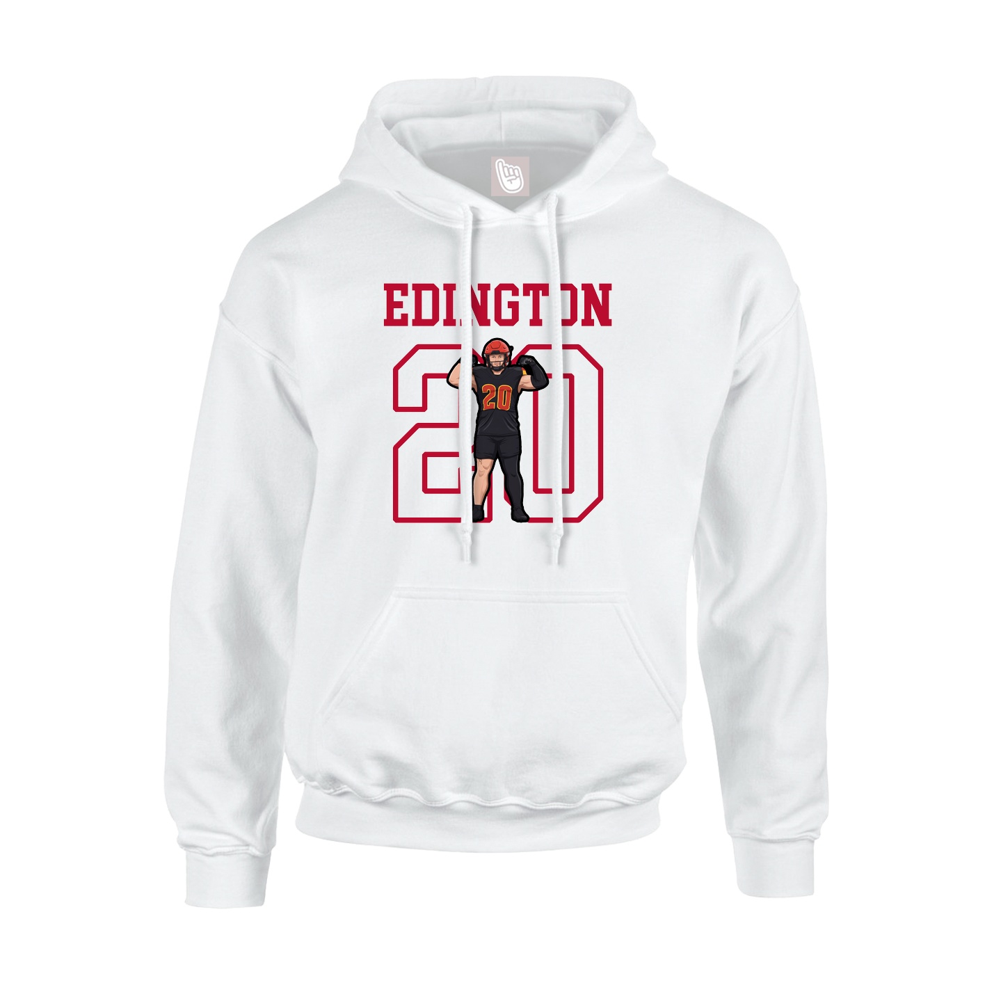 Youth Hoodie — Shirsey in White