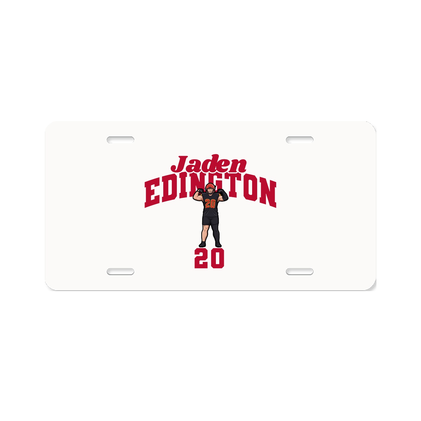 License Plate — Signature Arch in Classic