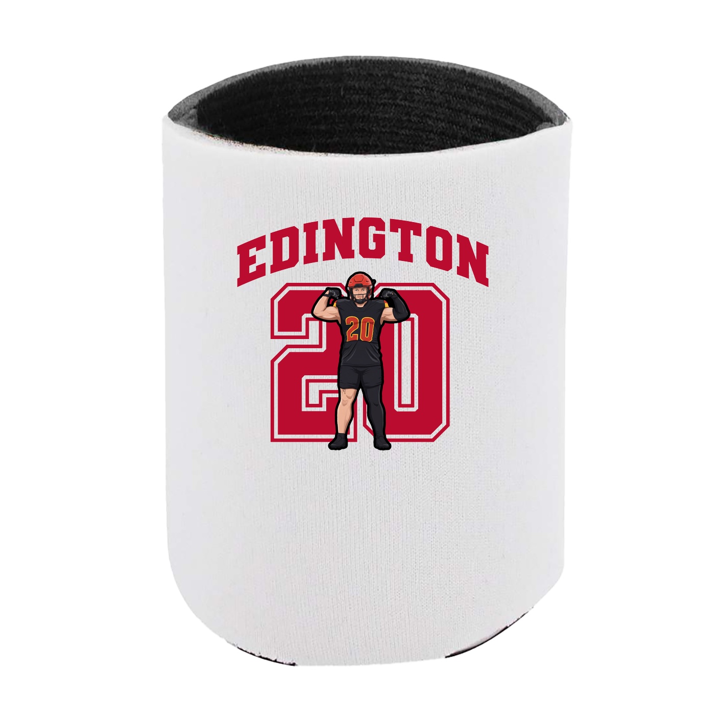 Can Holder — Number in White