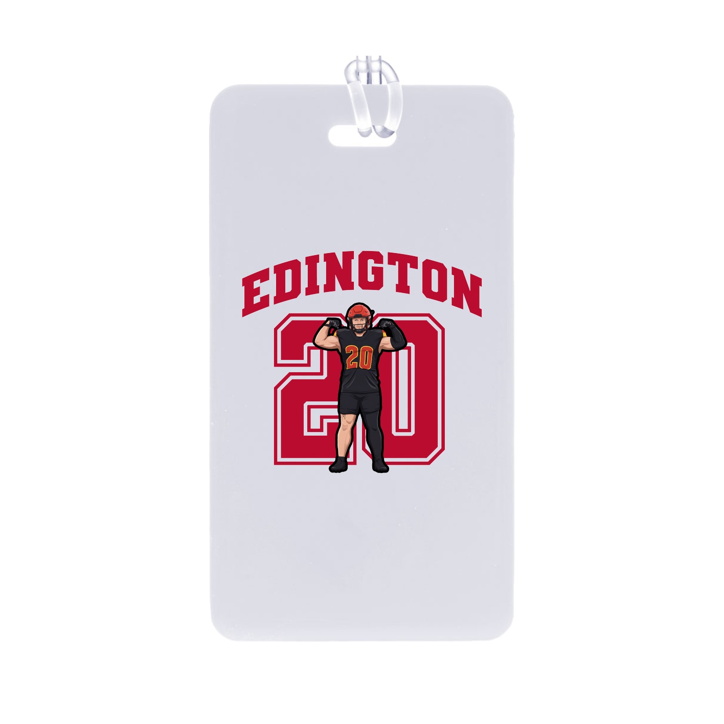 Bag Tag — Number in Classic