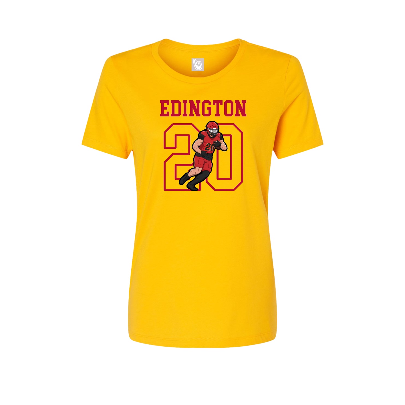 Fitted Women's Tee — Shirsey in Gold