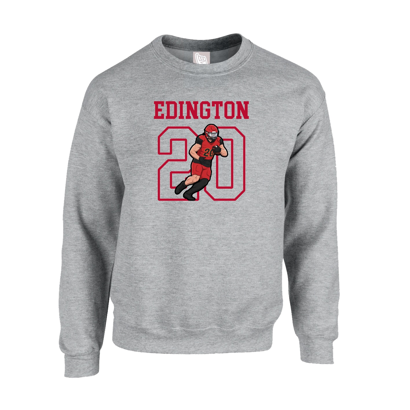 Fleece Crew — Shirsey in Grey