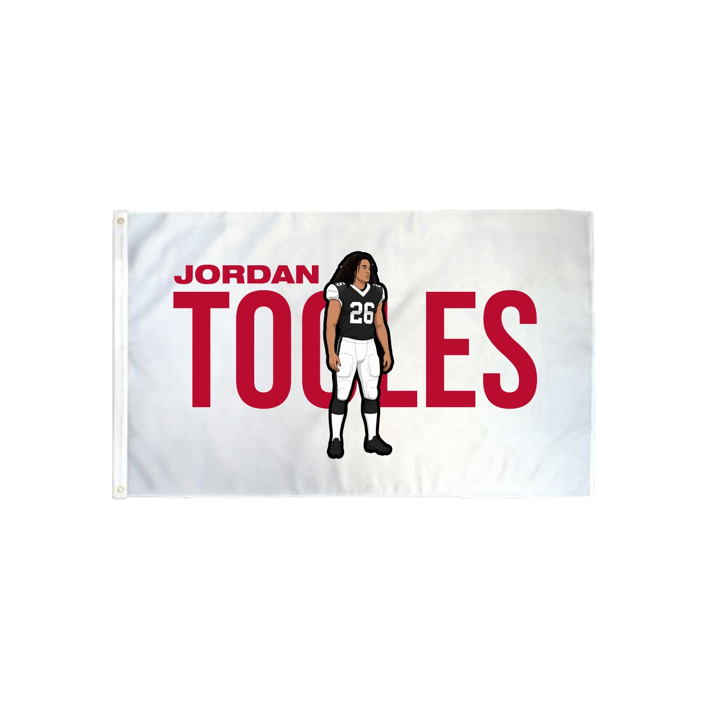 3x5 Flag — Player Name in Classic