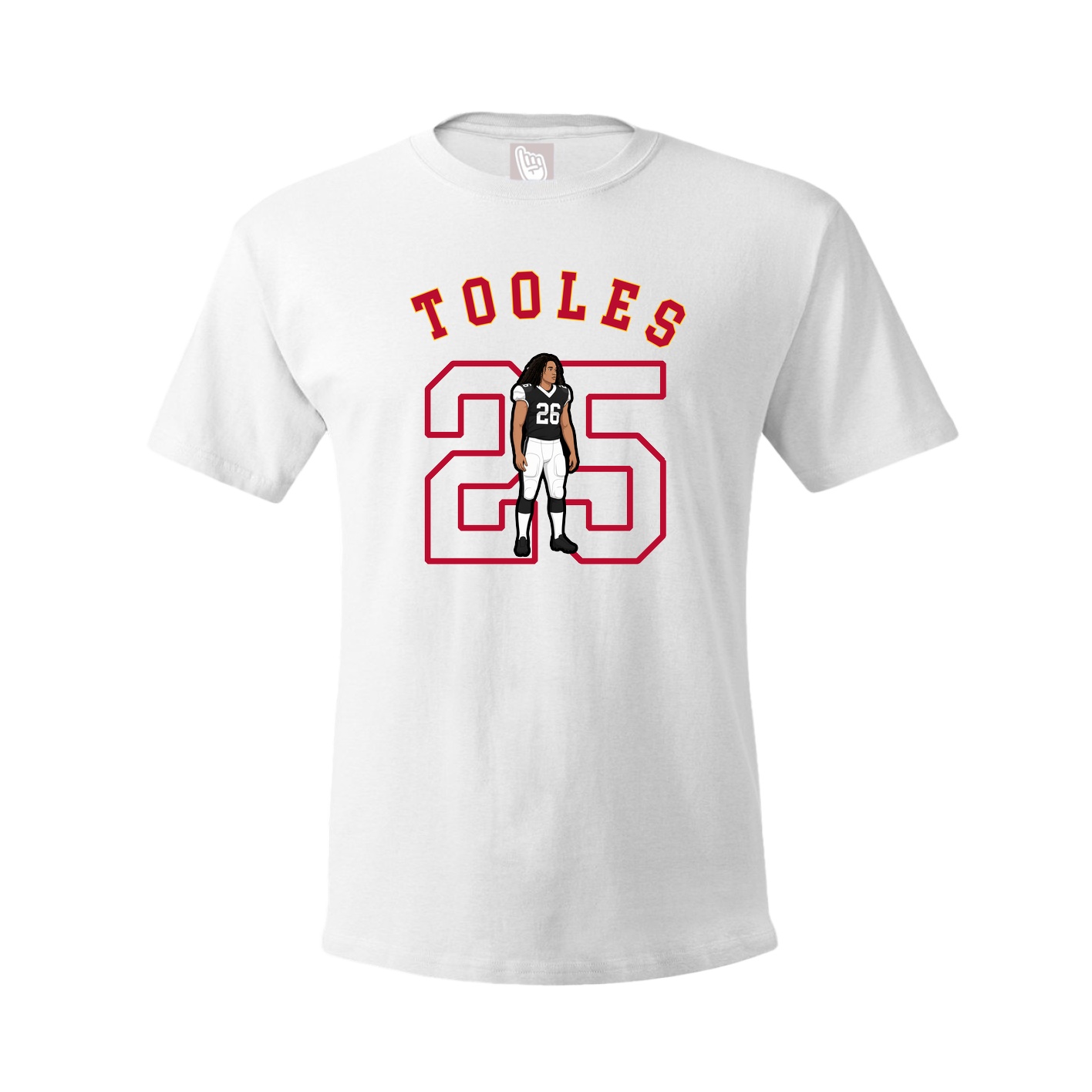 Youth Tee — Shirsey Arch in White