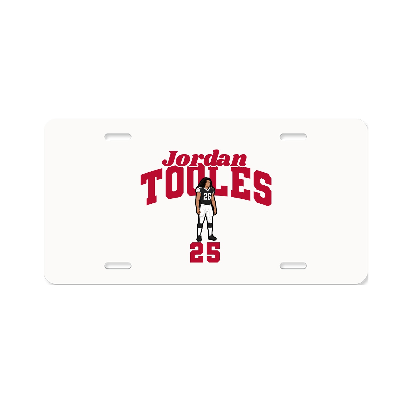 License Plate — Signature Arch in Classic