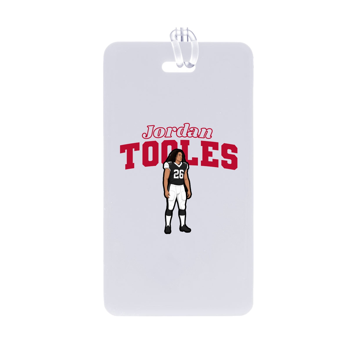 Bag Tag — Name Arch in Classic