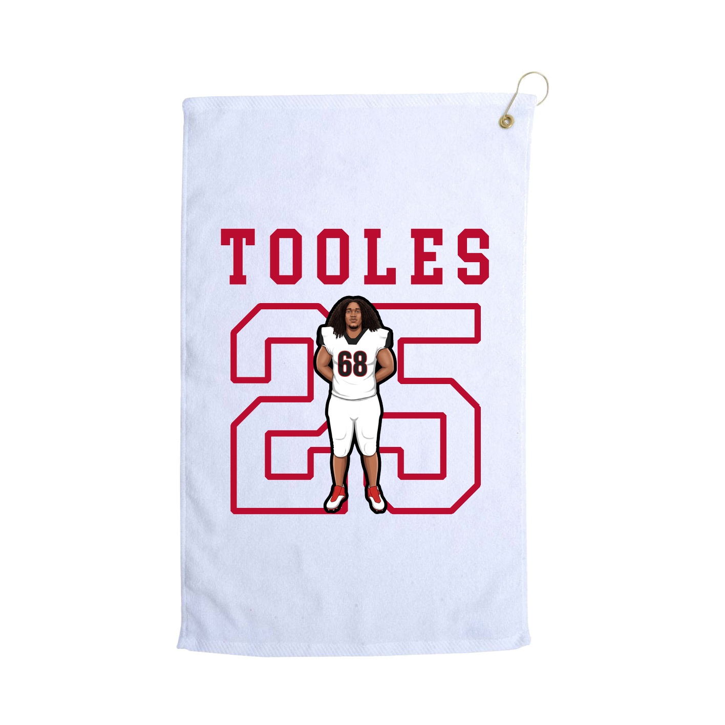 Golf Towel — Shirsey in White