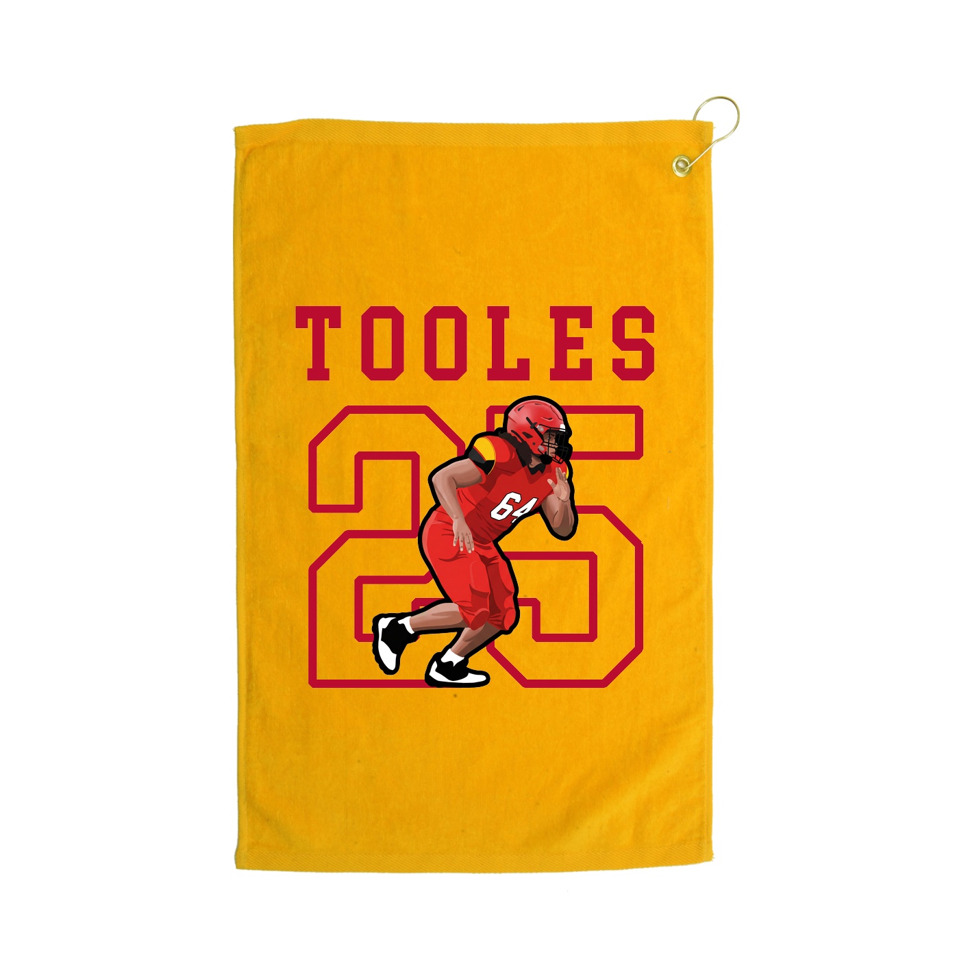 Golf Towel — Shirsey in Gold