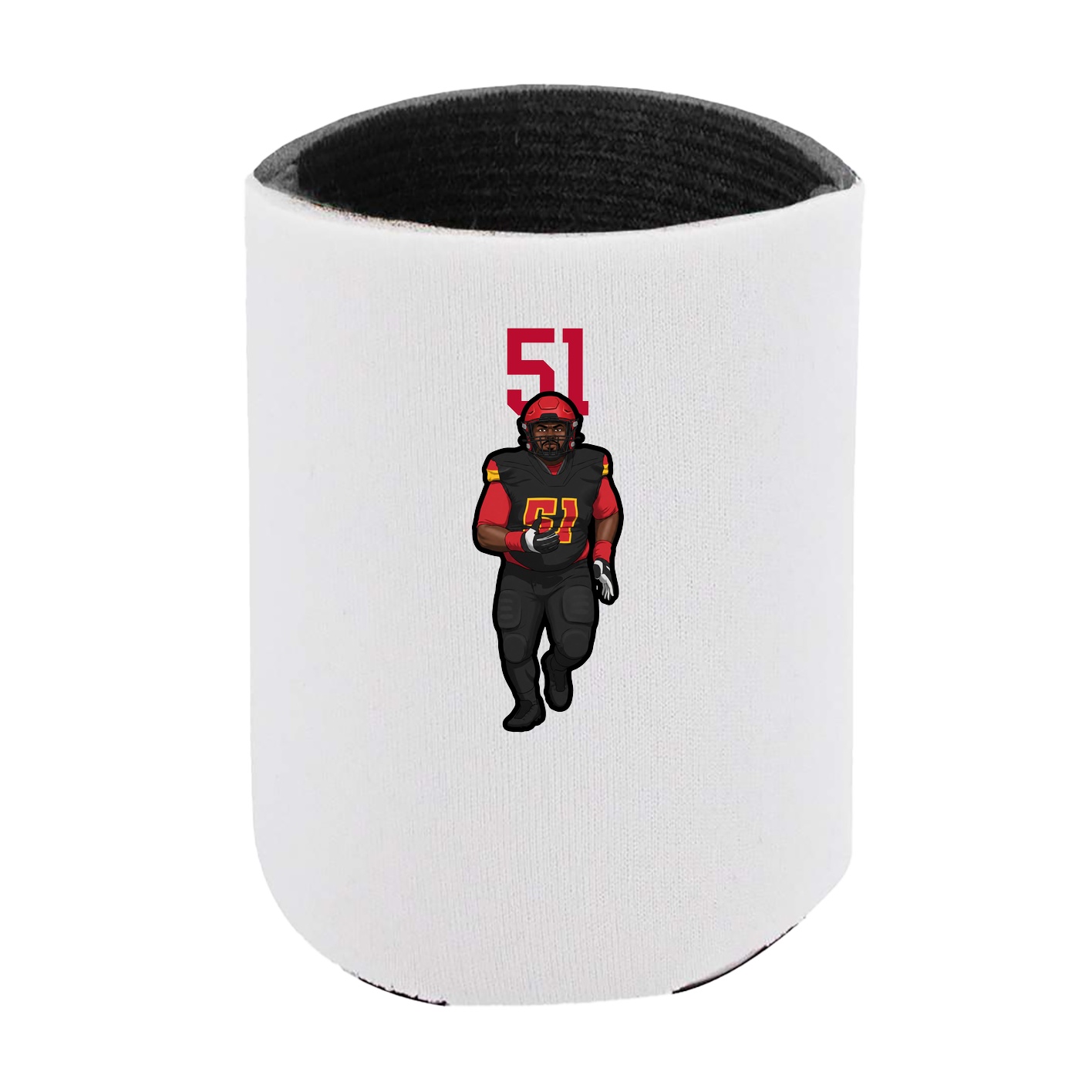Can Holder — Number Top in White