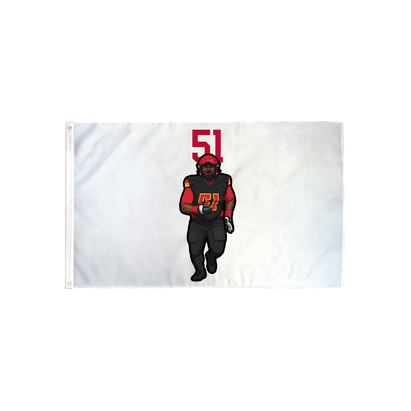 3x5 Flag — Number Top in Classic
