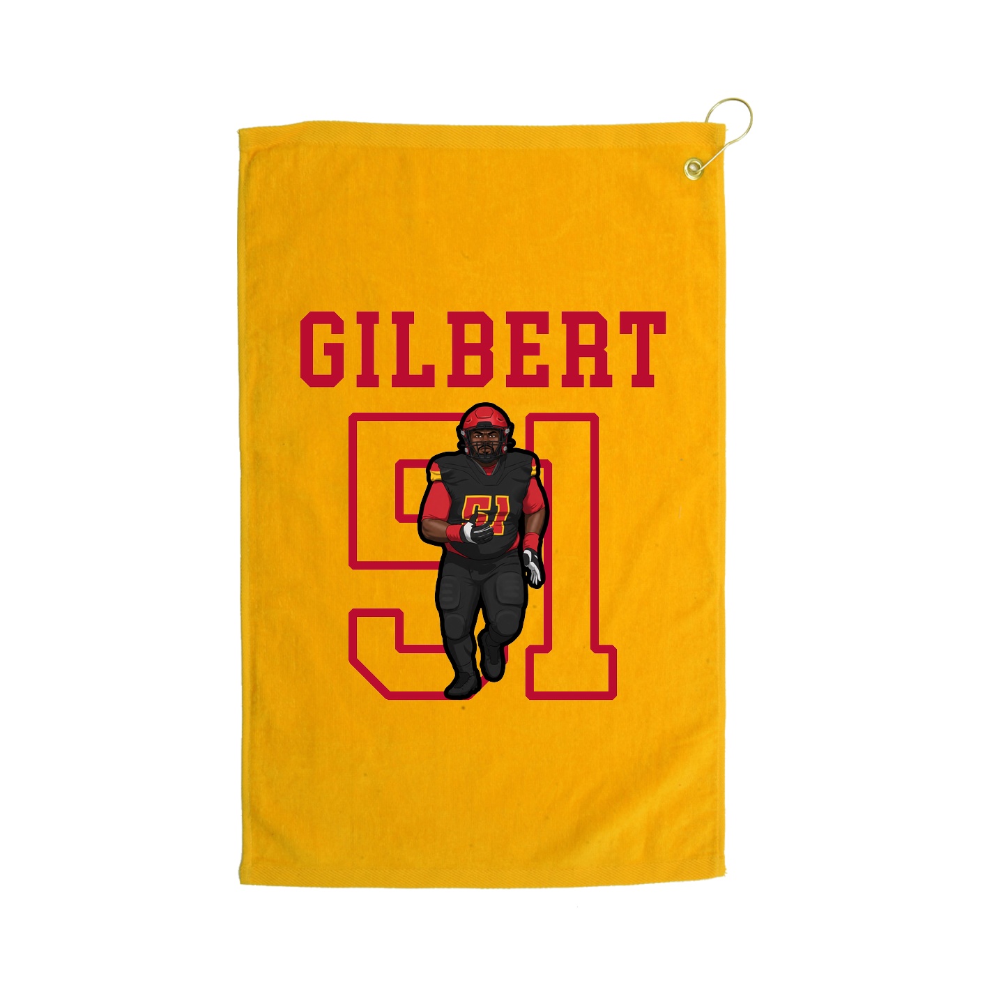 Golf Towel — Shirsey in Gold