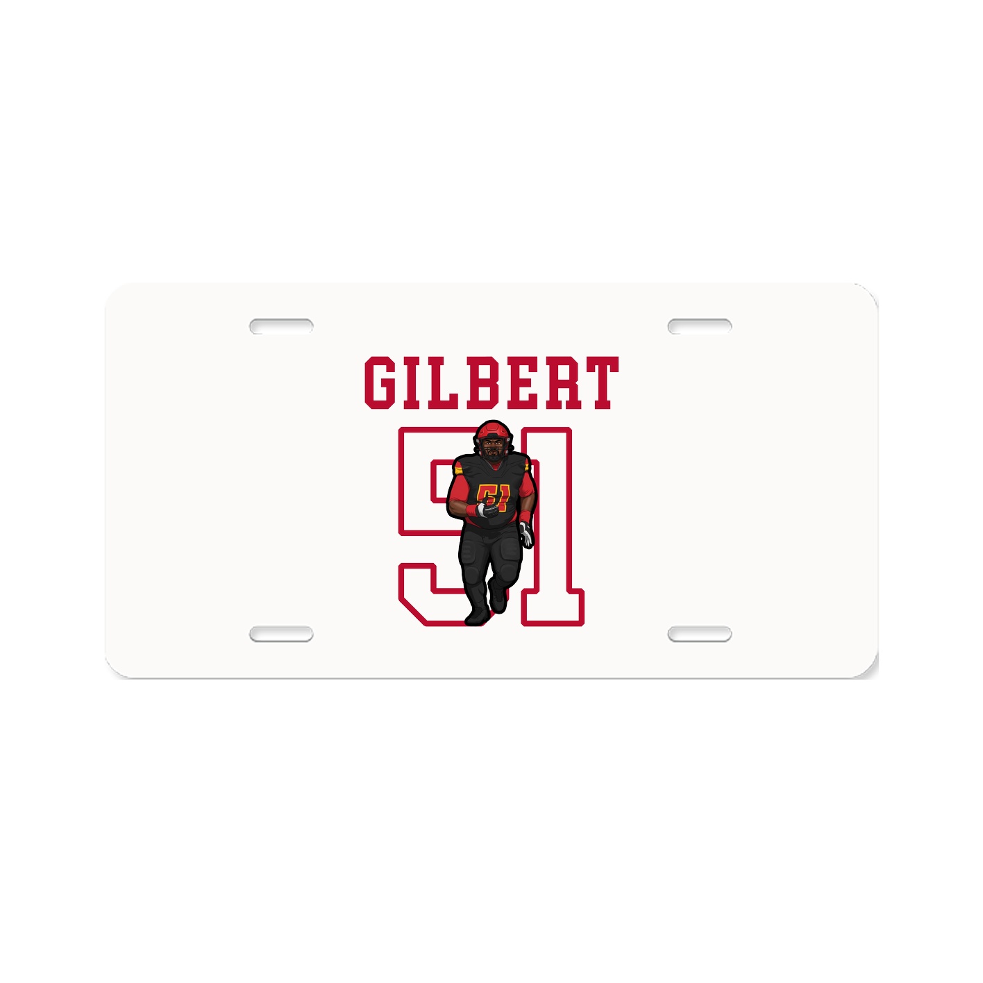 License Plate — Shirsey in Classic