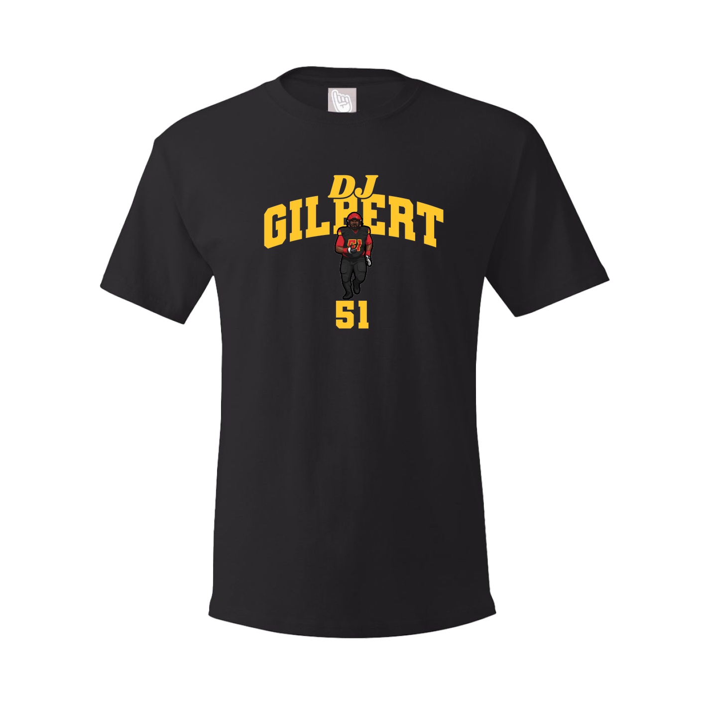 Youth Tee — Signature Arch in Black