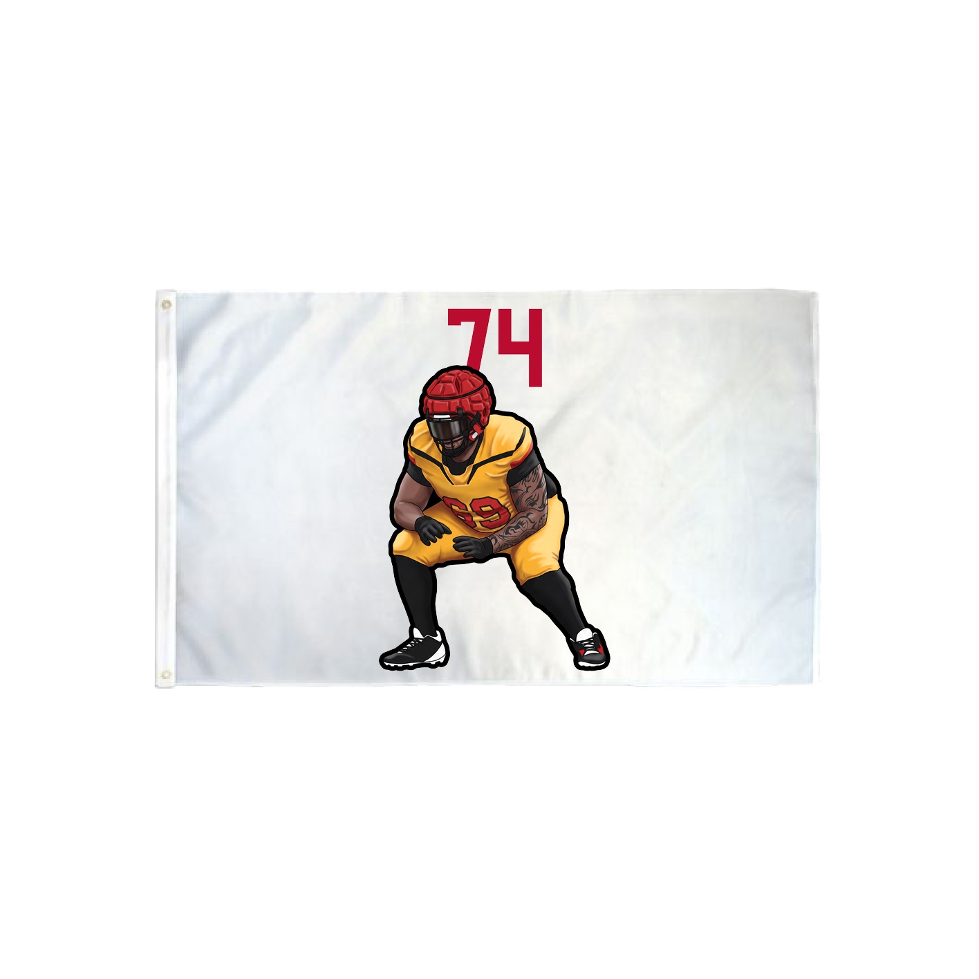 3x5 Flag — Number Top in Classic