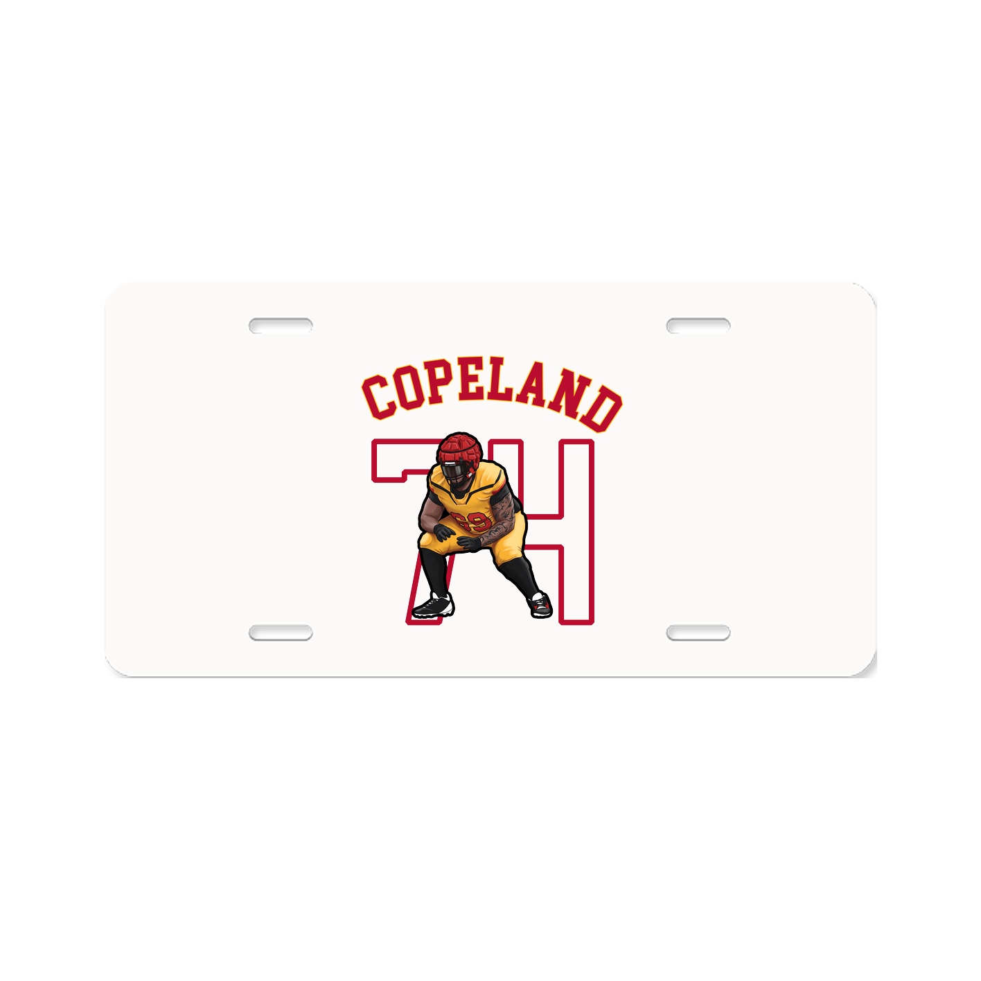 License Plate — Shirsey Arch in Classic
