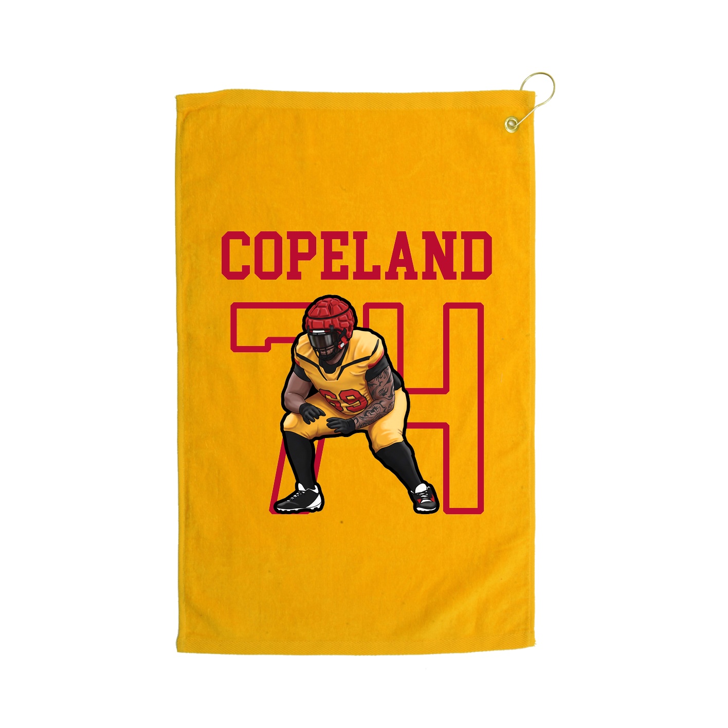 Golf Towel — Shirsey in Gold