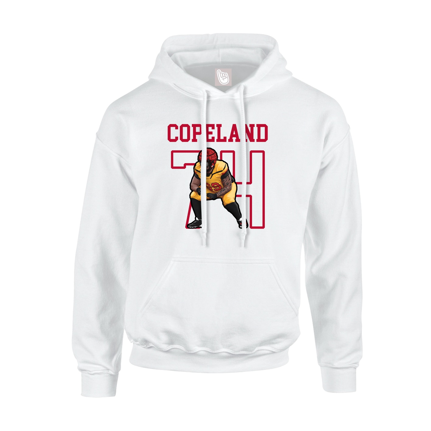 Youth Hoodie — Shirsey in White