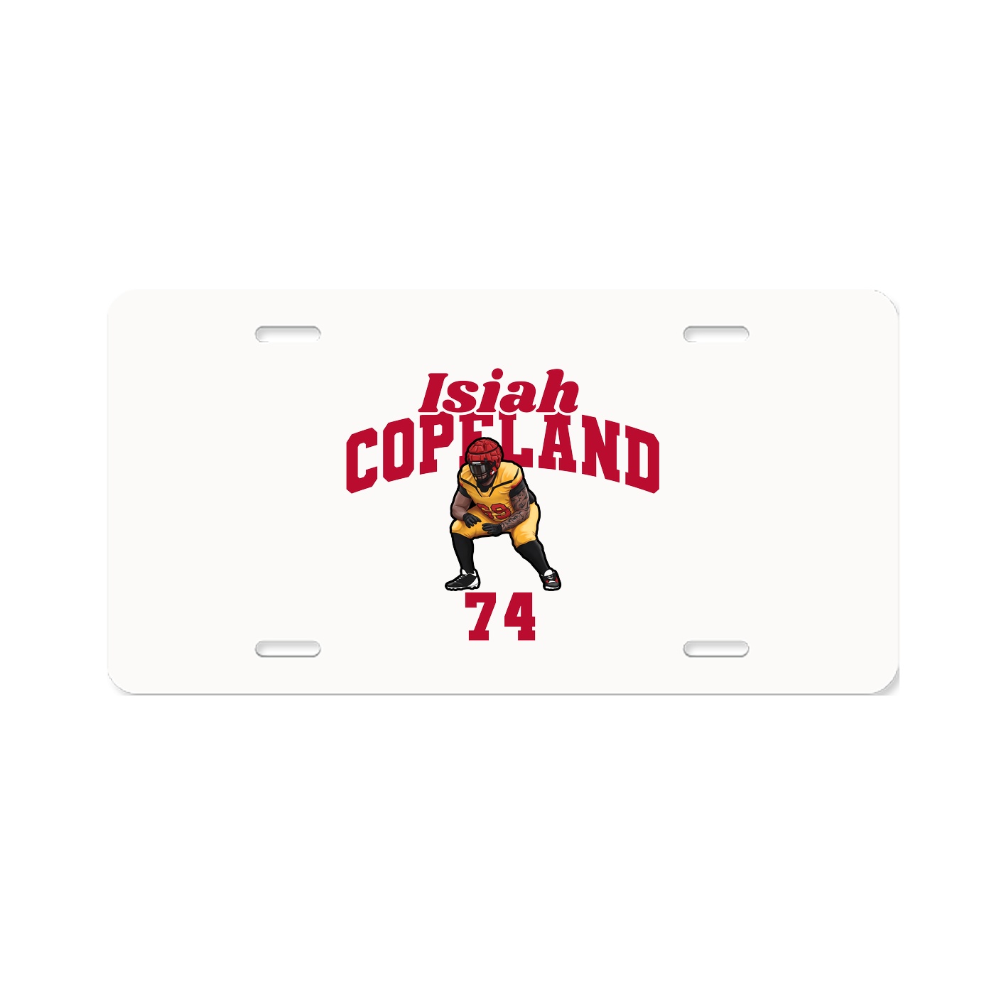 License Plate — Signature Arch in Classic