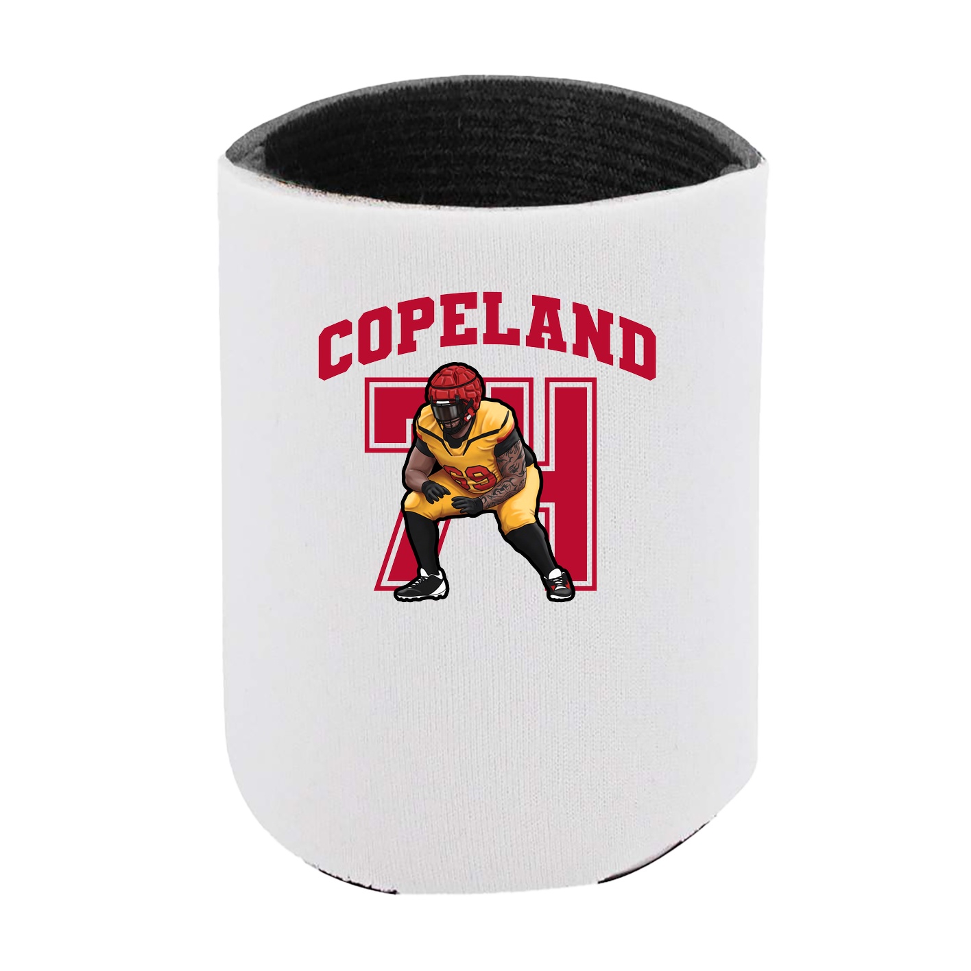 Can Holder — Number in White