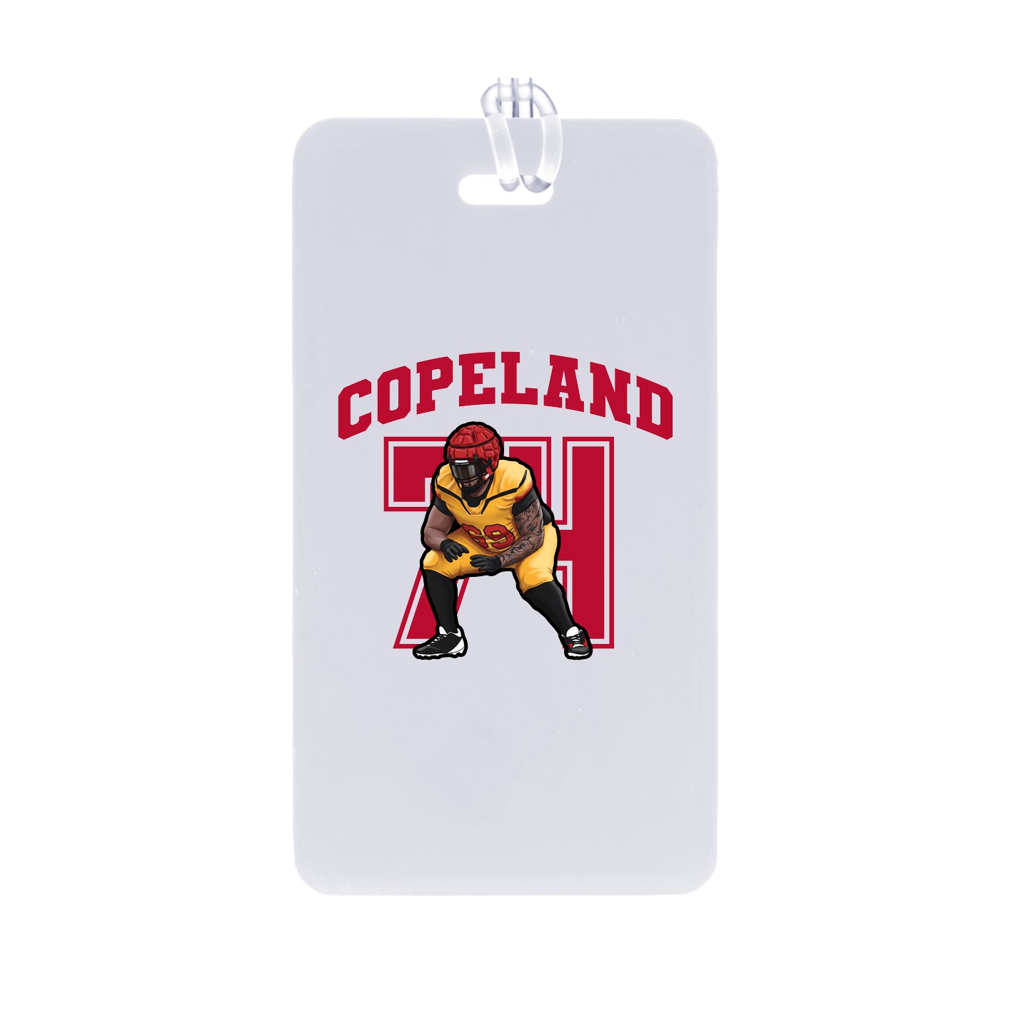 Bag Tag — Number in Classic