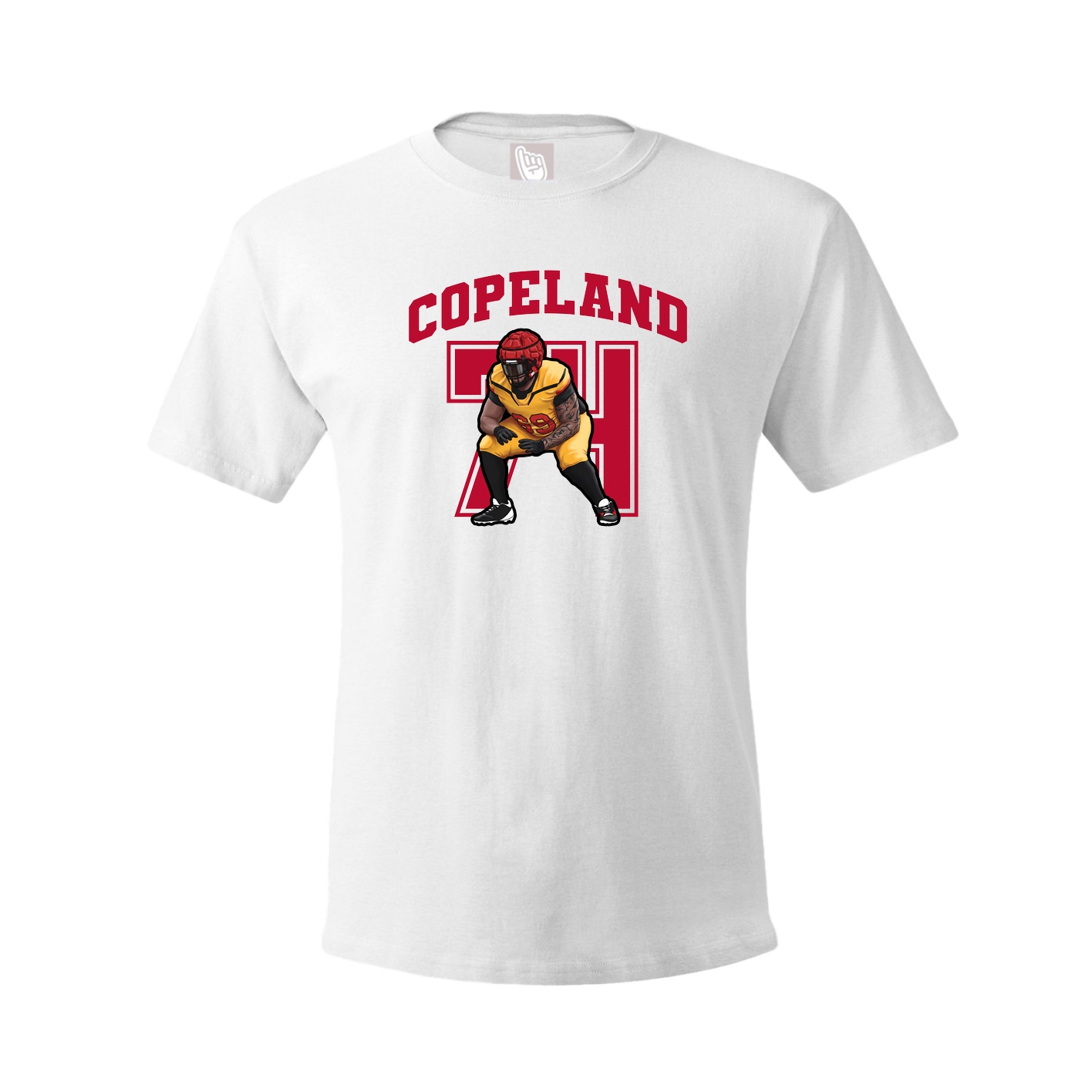 Tee — Number in White