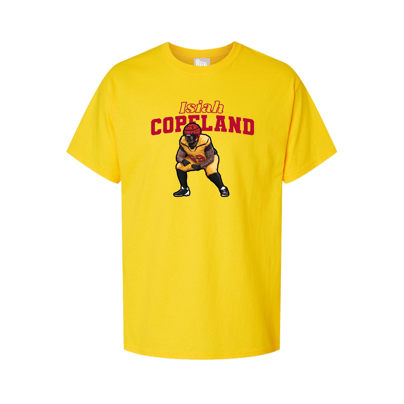 Tee — Name Arch in Gold