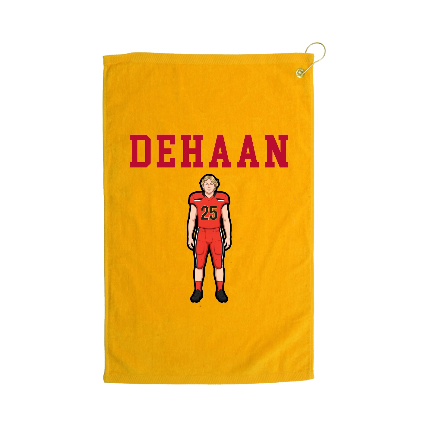 Golf Towel — Shirsey in Gold