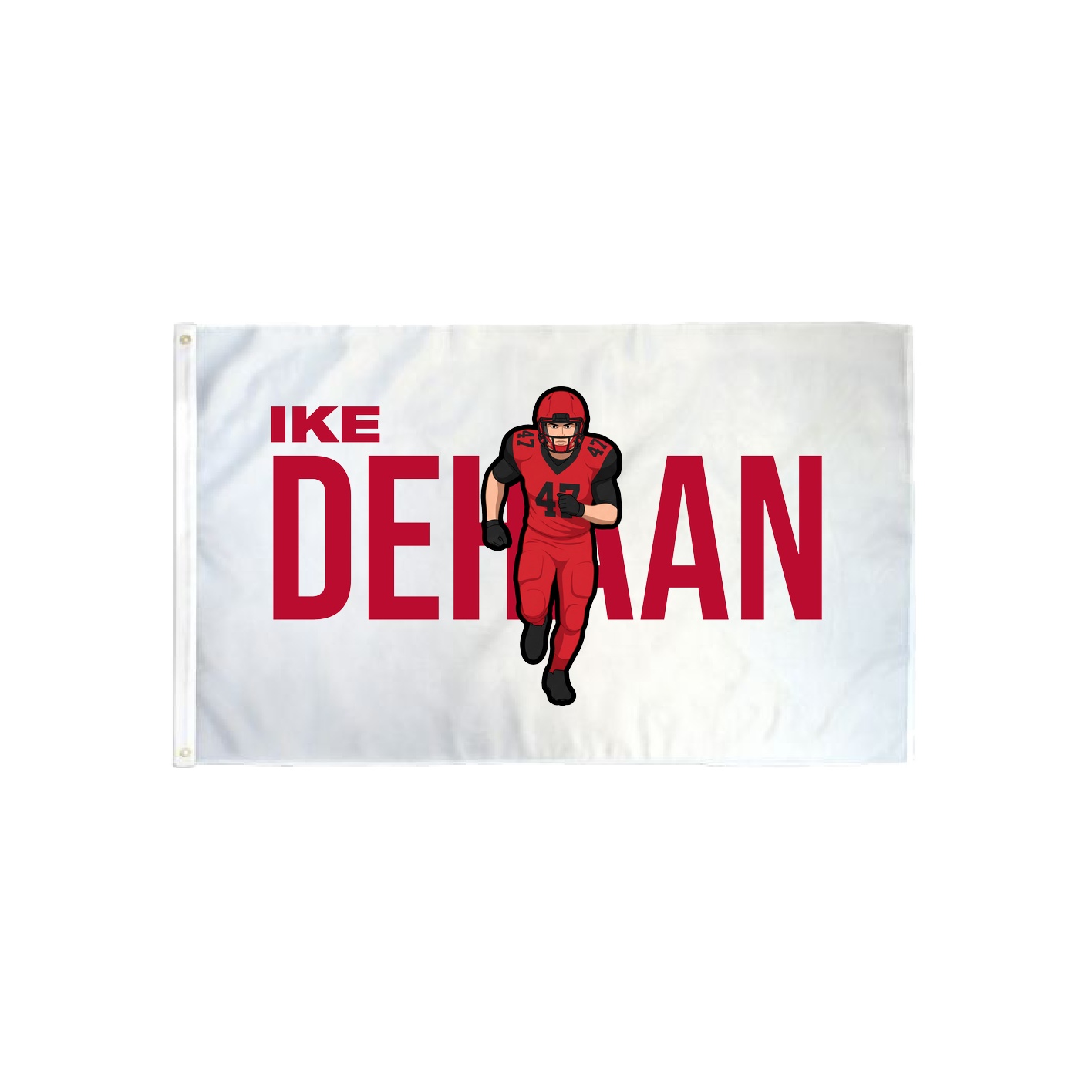 3x5 Flag — Player Name in Classic