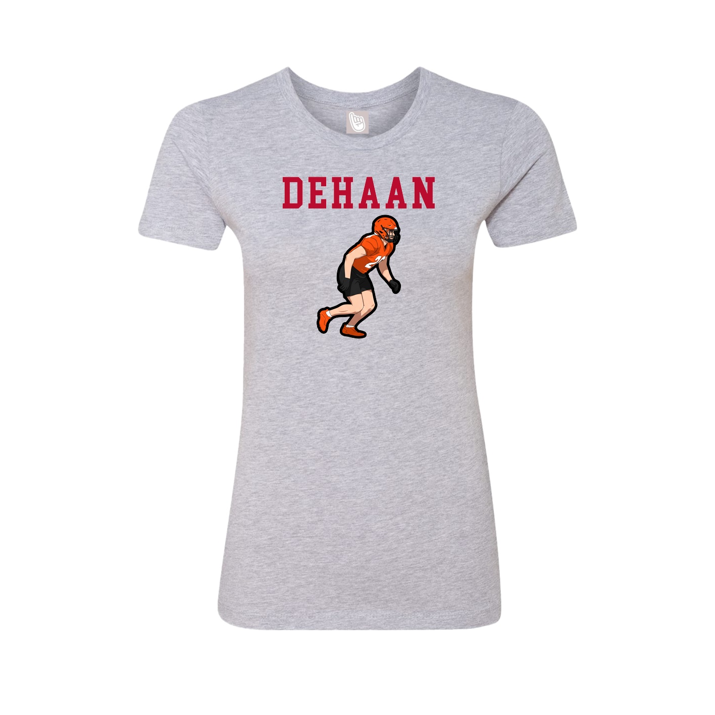 Fitted Women's Tee — Shirsey in Grey