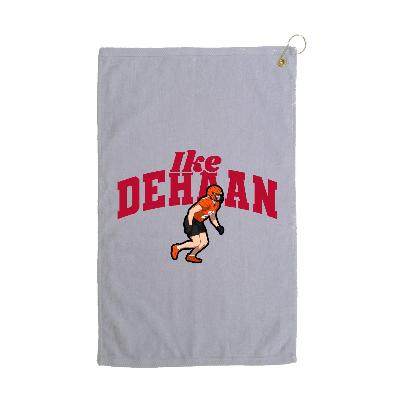 Golf Towel — Signature Arch in Grey