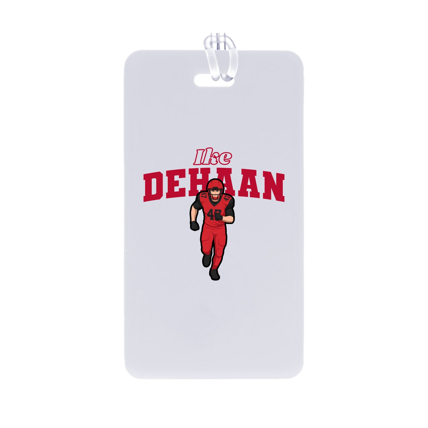 Bag Tag — Name Arch in Classic