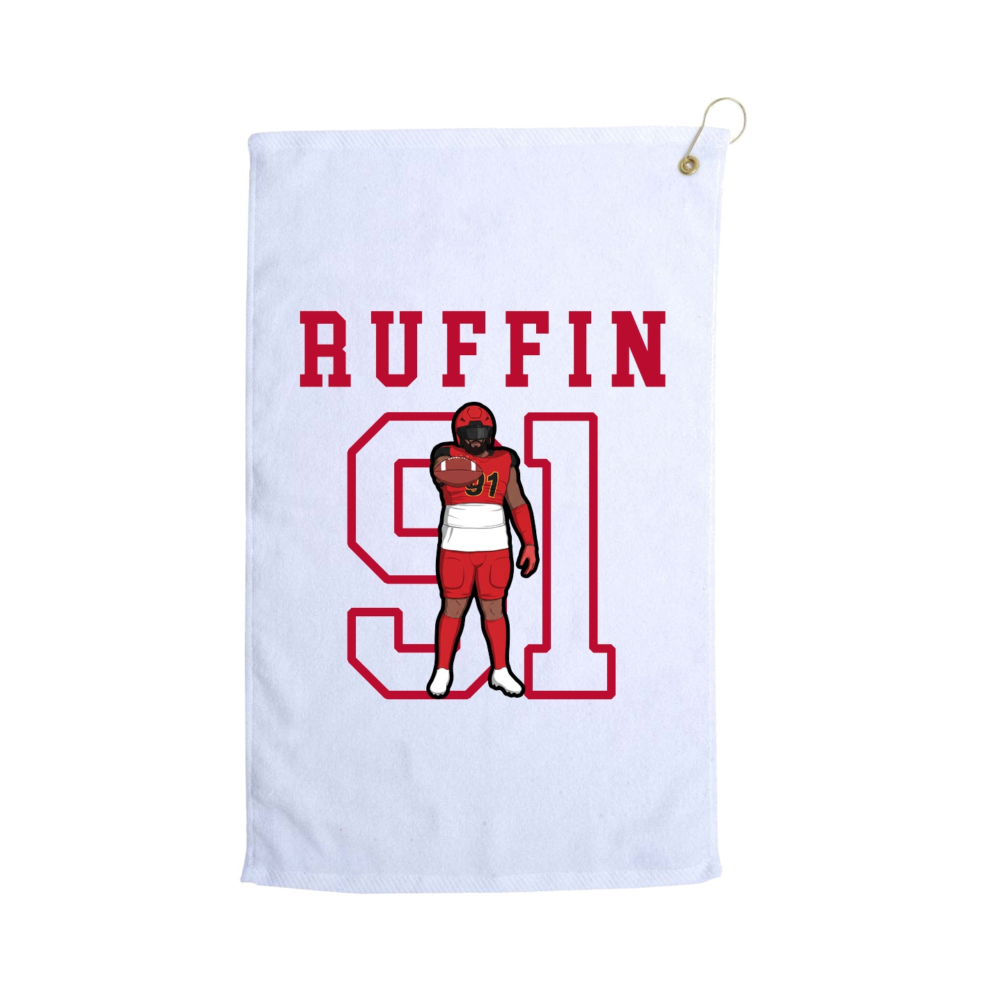 Golf Towel — Shirsey in White