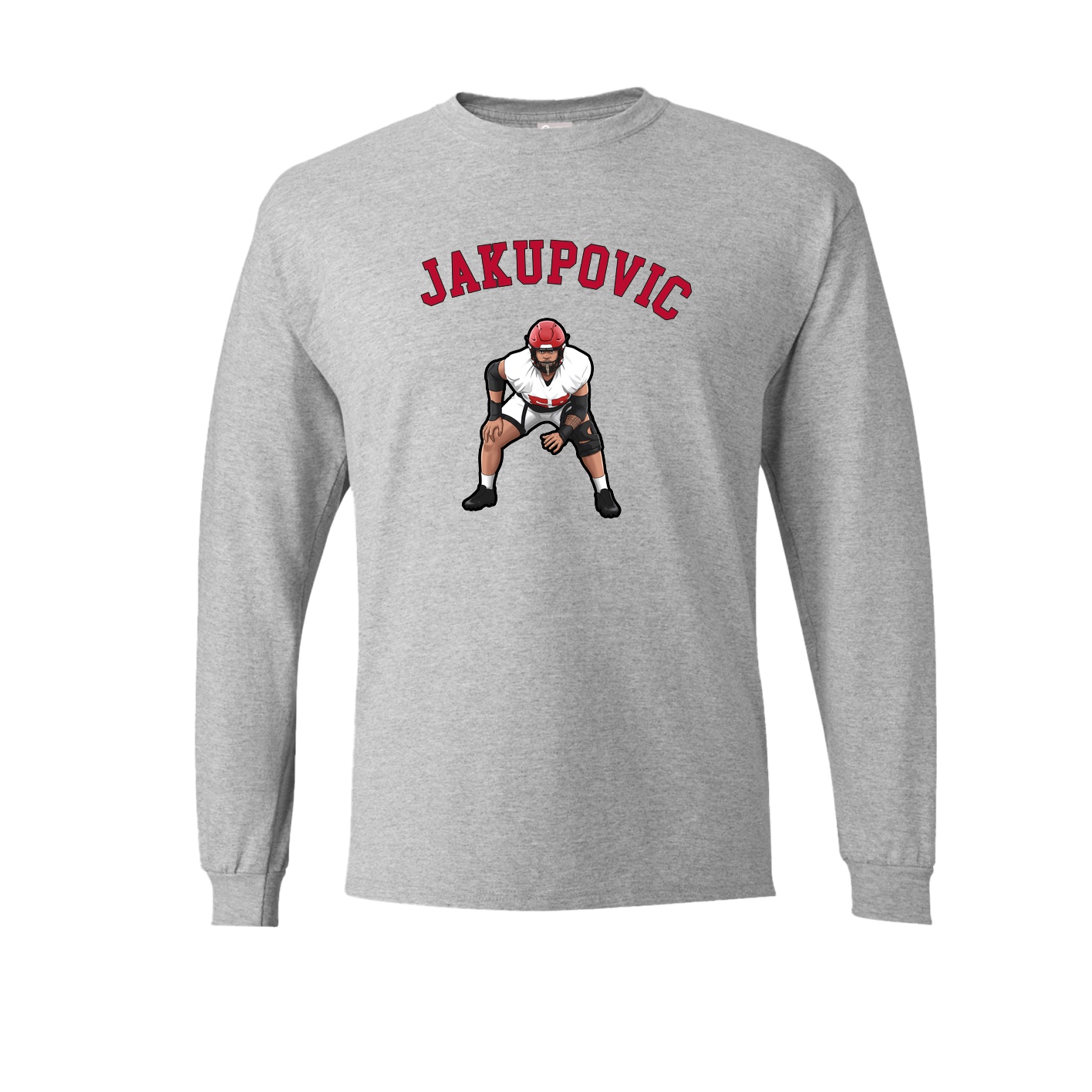 Long Sleeve Tee — Shirsey Arch in Grey