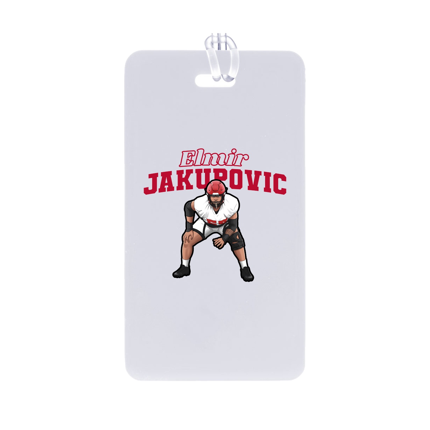 Bag Tag — Name Arch in Classic