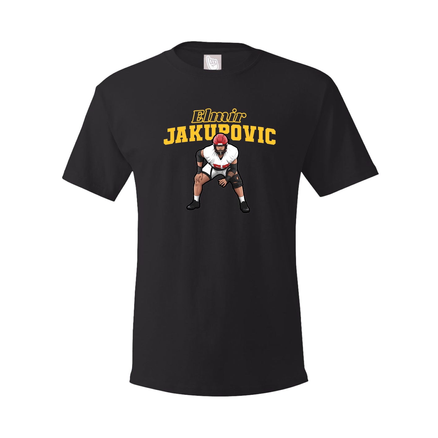 Youth Tee — Name Arch in Black