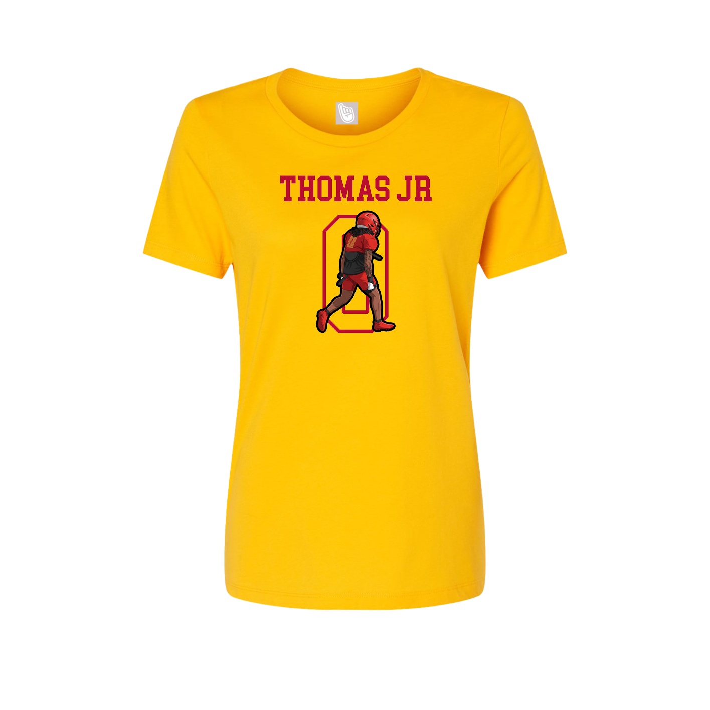 Fitted Women's Tee — Shirsey in Gold
