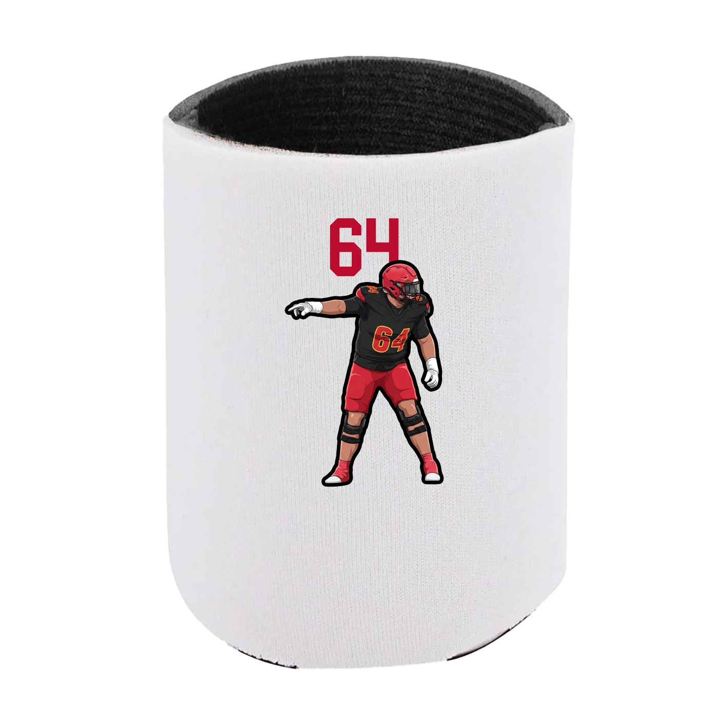 Can Holder — Number Top in White