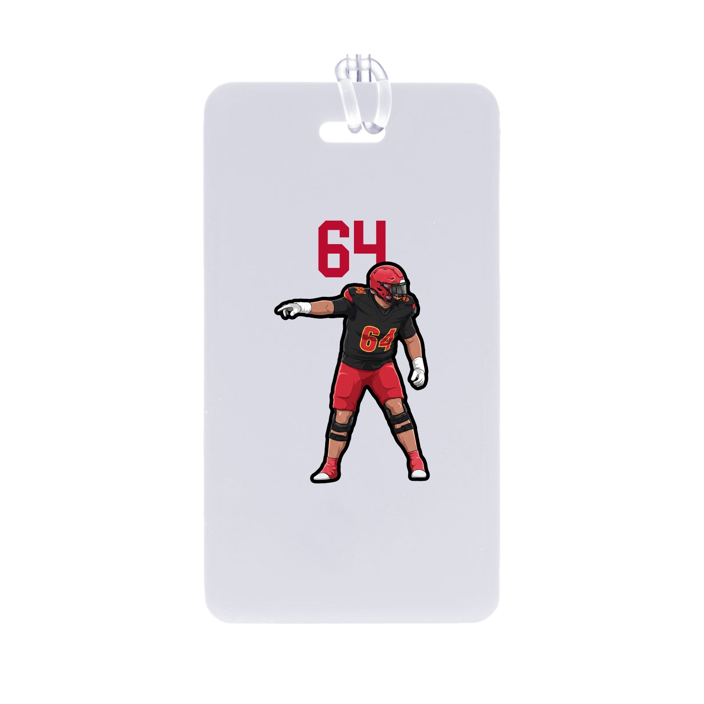 Bag Tag — Number Top in Classic