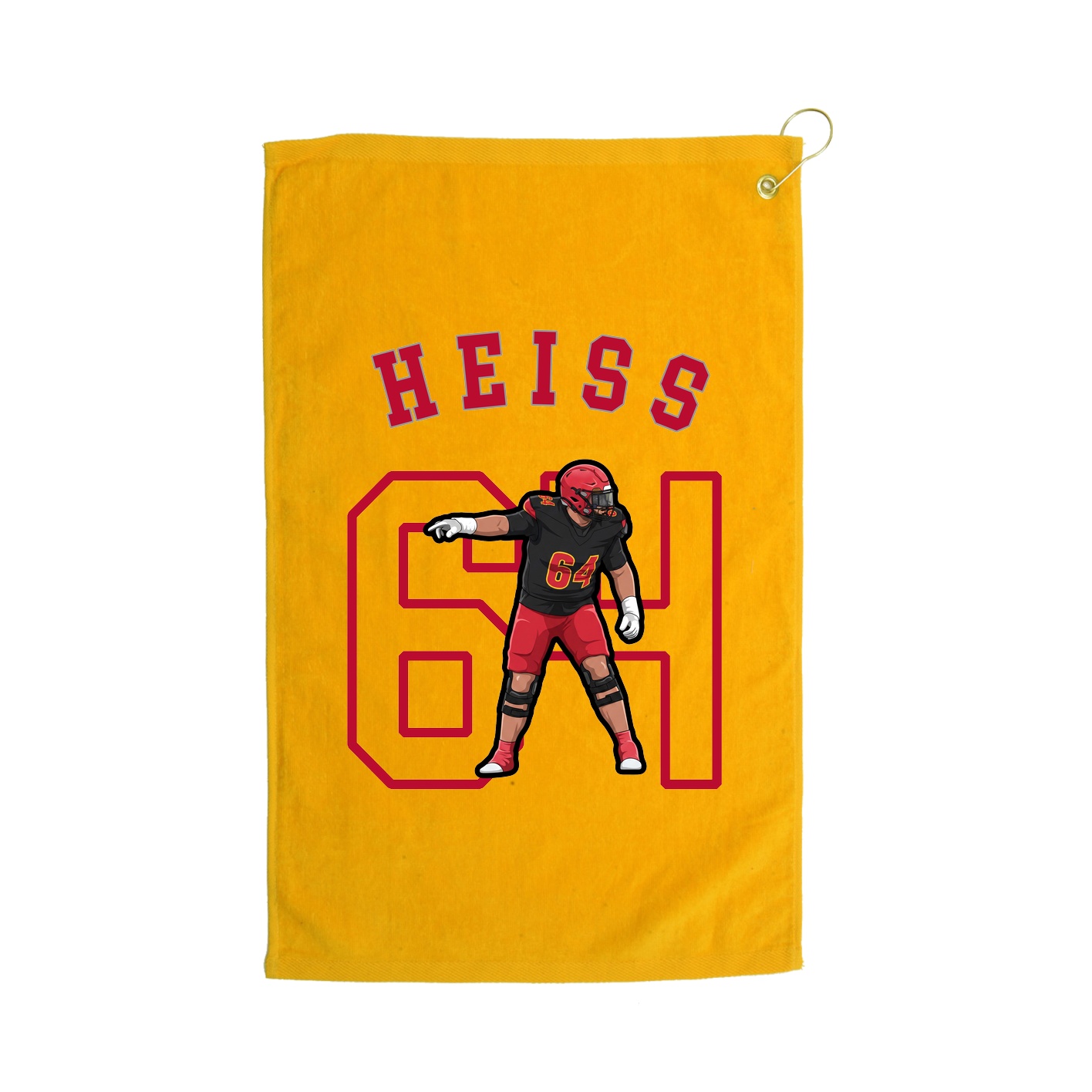 Golf Towel — Shirsey Arch in Gold