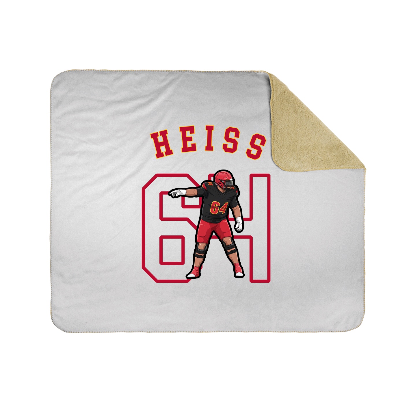 Throw Blanket — Shirsey Arch in White