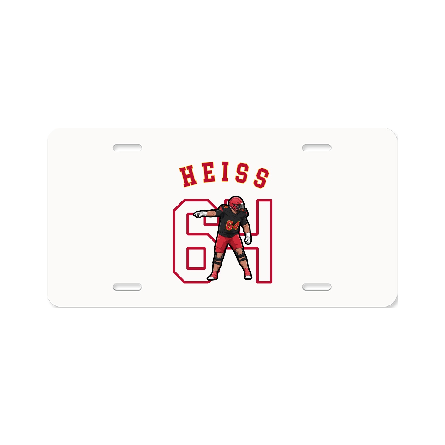 License Plate — Shirsey Arch in Classic