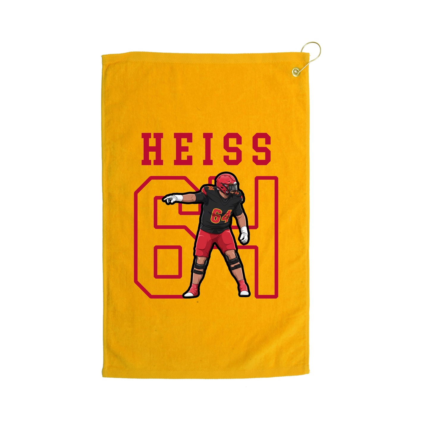 Golf Towel — Shirsey in Gold