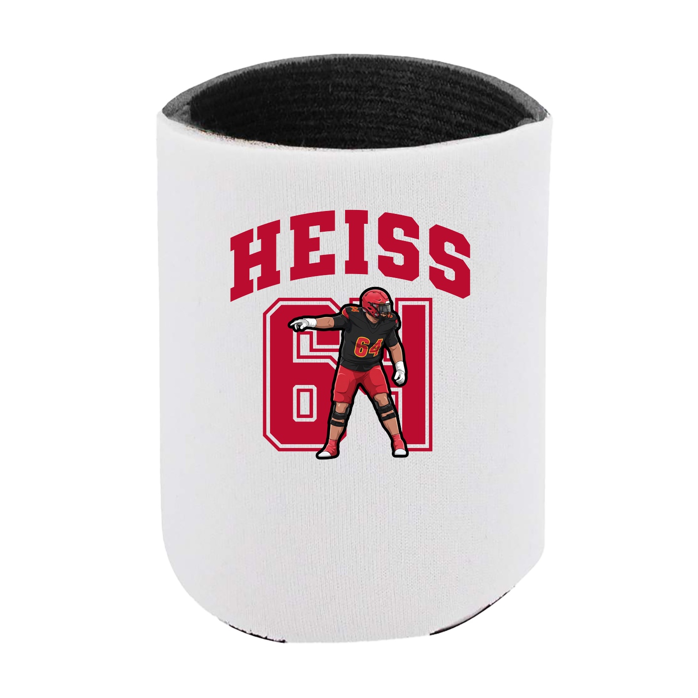 Can Holder — Number in White