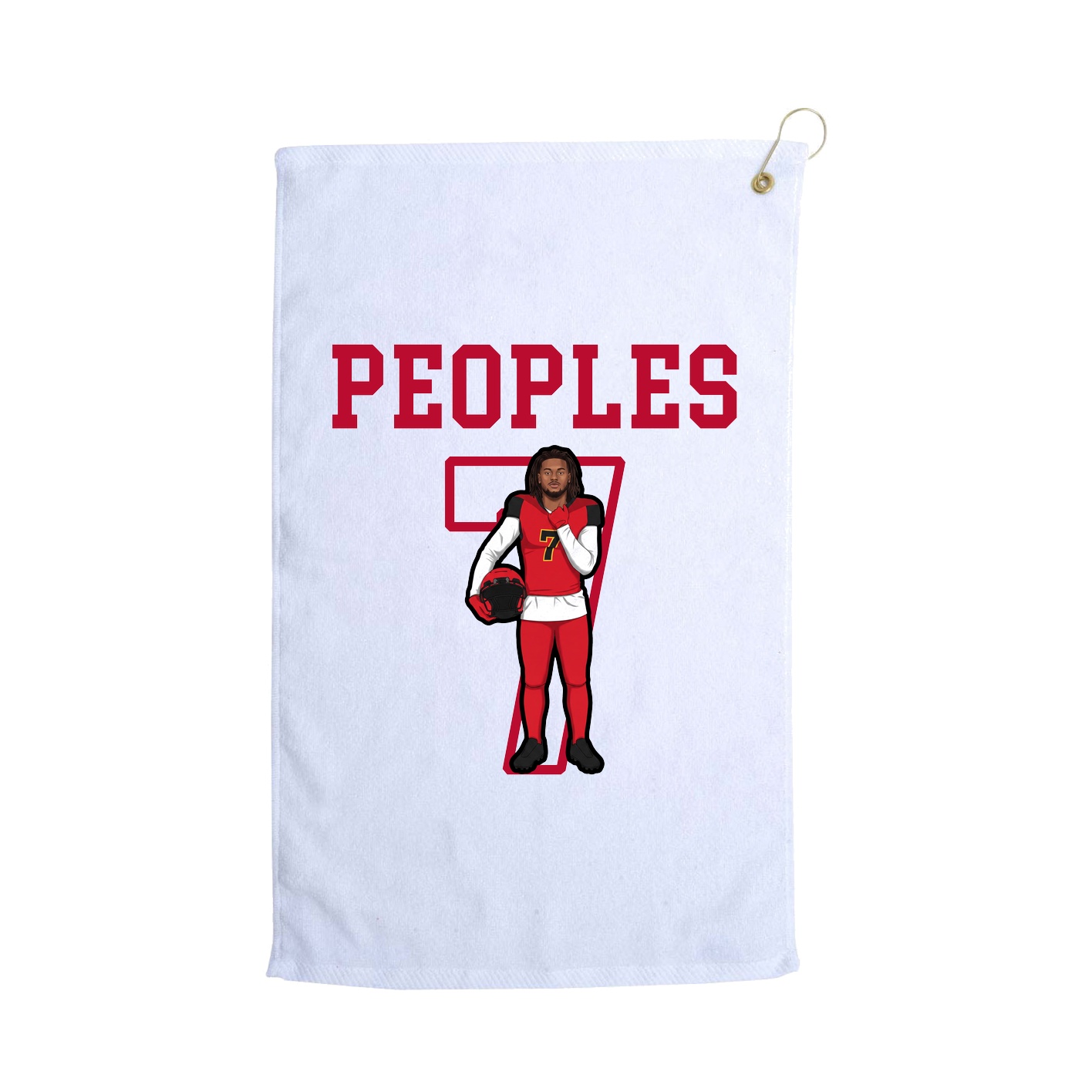 Golf Towel — Shirsey in White