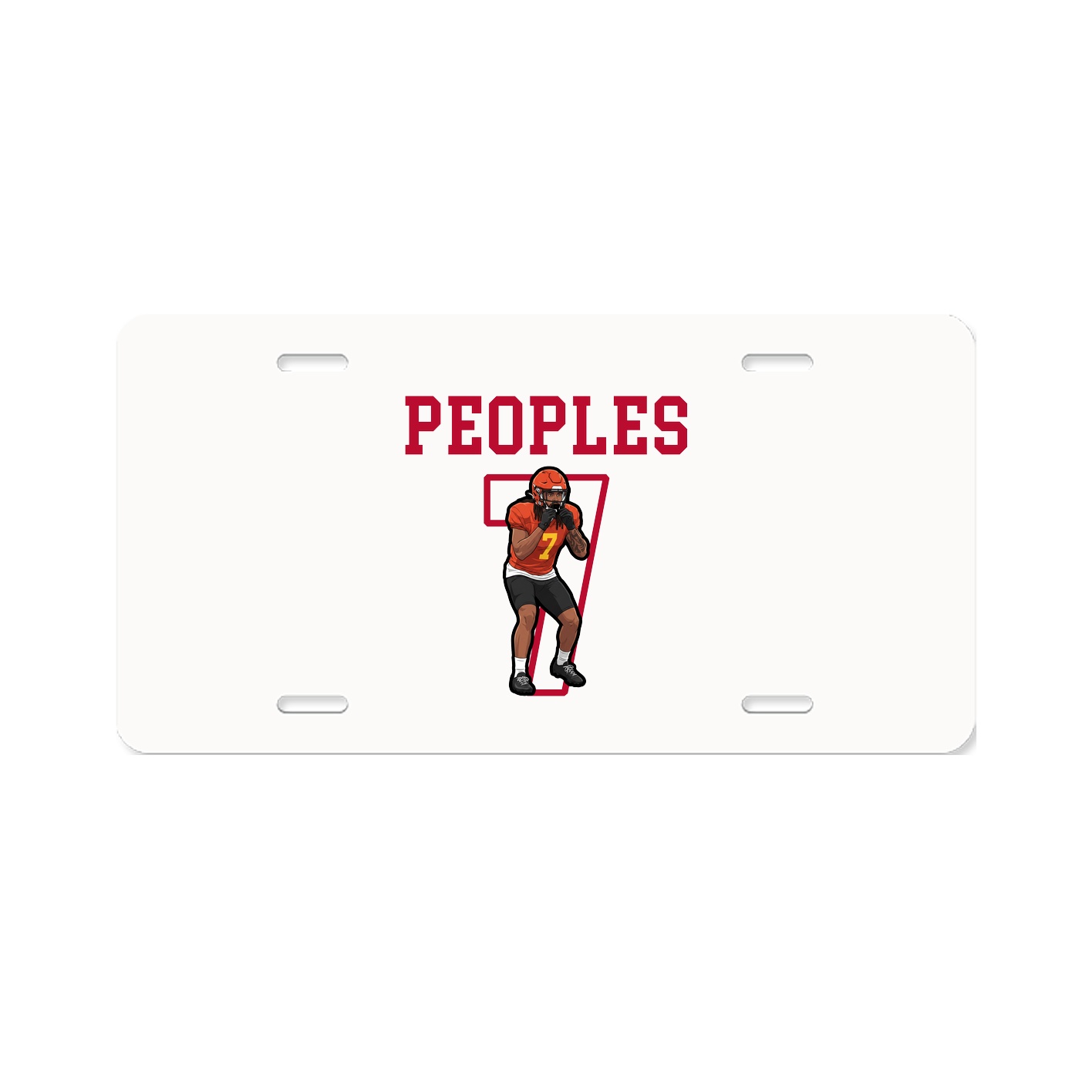 License Plate — Shirsey in Classic