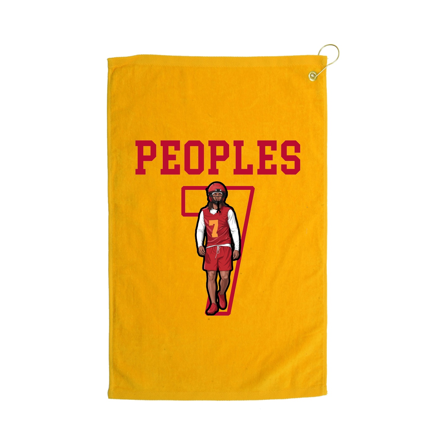 Golf Towel — Shirsey in Gold