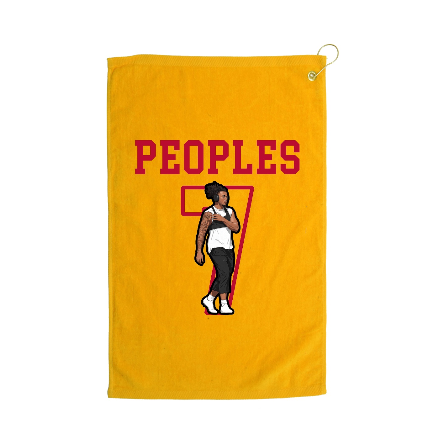 Golf Towel — Shirsey in Gold