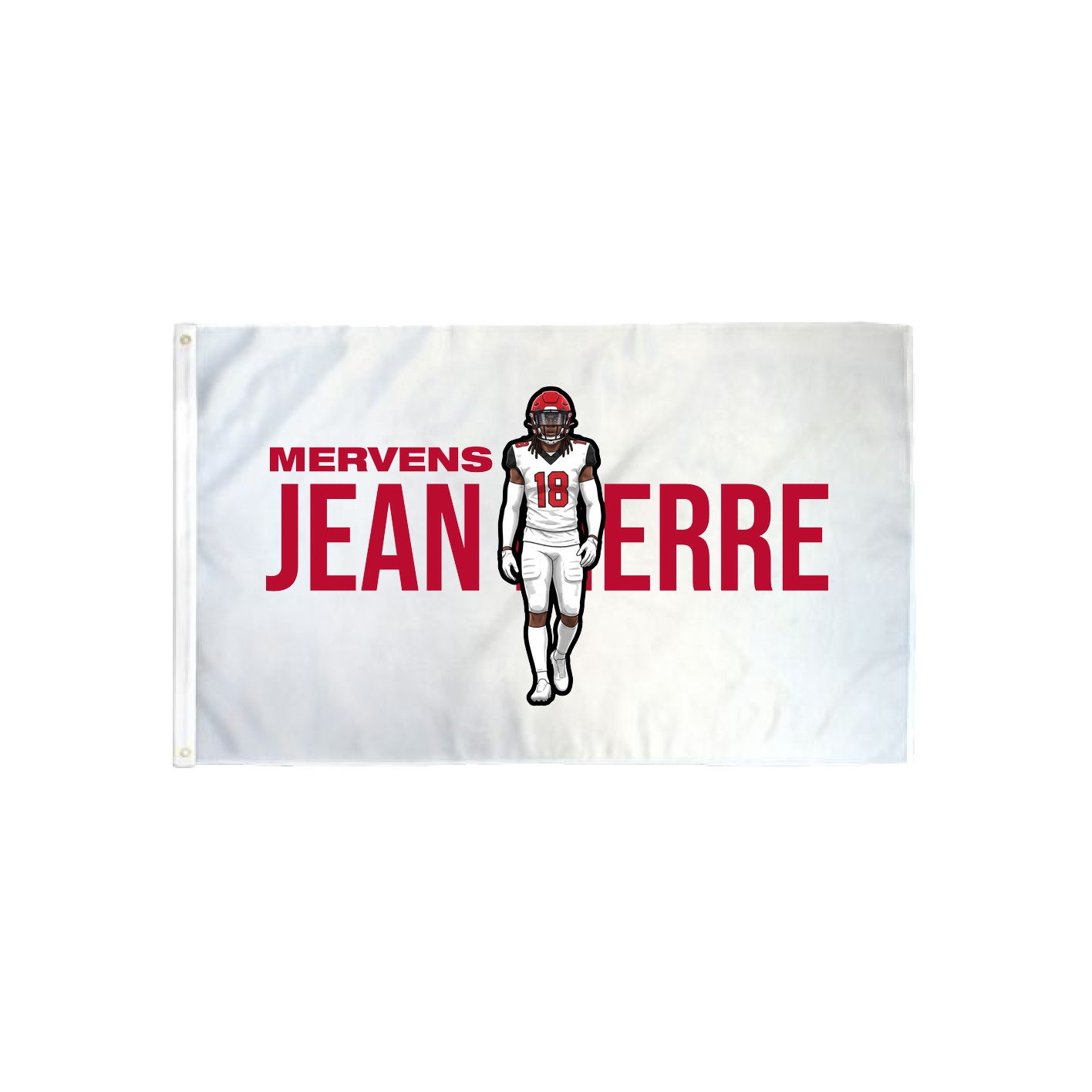 3x5 Flag — Player Name in Classic